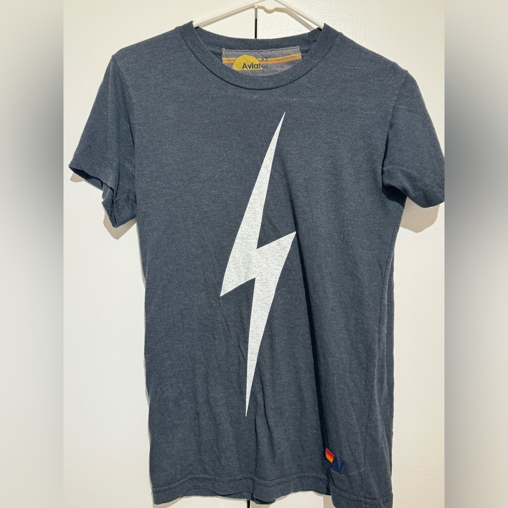 Aviator nation lightning bolt t-shirt